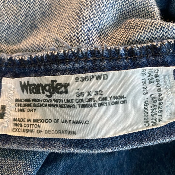 Jeans | Mens Wrangler Jeans 35 X 32 